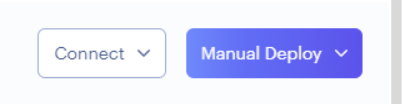 manual deploy button